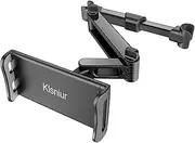 Klsniur Car Headrest Mount, Tablet Headrest Holder, Car Backseat Seat Mount Holder Universal 360° Rotating Adjustable for 6"-10.5" Tablet iPad iPad Air iPad Mini,Samsung Galaxy