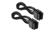 PS1 PS2 Controller Extension Cable Grip Steering Wheel Joystick Plug & Play 2 Pc