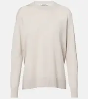 ['S Max Mara] 'S Max Mara Verona wool sweater UK 14 white