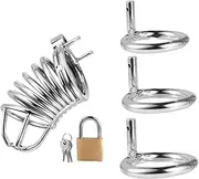 SM Bondage Metal chastity lock For men chastity device penis cage device sex toys SM adult toys For men