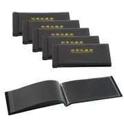Bank Note Sleeves Album Banknote Currency Display Storage Holder World Money Coin Collection Book Australia Cheque Albums Stock Pockets 20 6X