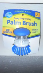 Kroger Non Scratch Soap Dispensing Palm Brush