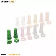 Race Fx - Rim Lock & Nut Kit x2 / Green