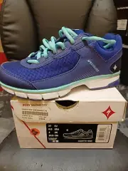 NOS SPECIALIZED CADETTE WOMEN'S SPIN/HYBRID BIKE SHOE INDIGO SIZE 37