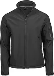 [Tee Jays] Mens Performance Softshell Jacket (UK Size: 3XL) (Black)