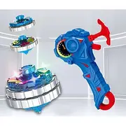 Gyro Toys Exploding Spinning Alloy Light Emitting Combat Gyro Spinning Ejection Versus Launch