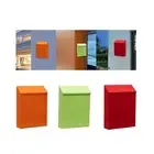 Wall Mounted Mailbox, Wall Hanging Mailbox, Letter Box, with Key Box, with Lock
