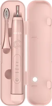 Ordo Sonic Plus Toothbrush And Charging Case Bundle Rose Gold