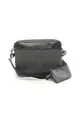 二奢 Pre-loved Louis Vuitton trio messenger monogram Eclipse Shoulder bag PVC leather black gray