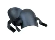 CLC V235 Black Hook-and-Loop Closure Ultralight Knee Pads with Elastic Strap