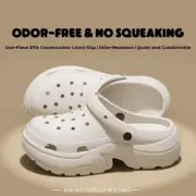 Women's EVA Platform Clog Slippers | Thick Sole | Odor-Free | Lightweight