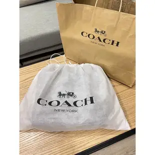 全新 Coach 男用斜肩包 斜背包 真皮 Houston Map Bag In Signature Canvas