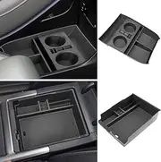 Neepiar Center Console Organizer Tray Compatible with 2023 2024 2025 Hyundai Palisade Storage Box Insert Tray Interior Accessories (2PCS Center Console Tray)