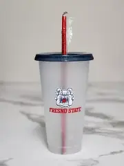 Starbucks Fresno State University Bulldogs Football 24oz Collectible Cup & Straw