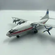 Aircraft model Antonov 12 Meredian Reg: UR-CAJ New livery.