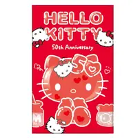 在飛比找蝦皮購物優惠-HELLO KITTY50TH悠遊卡-clear red