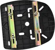 Luxshiny 1 Set Motorcycle Tail Case Mount Plate Reinforced Base for Electric Motorbike Trunk Fixed Plate Screws Durable Material Vibration Reducing Design for Stability