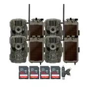 Stealth Cam Fusion MAX Dual Sim 36MP Trail Camera 2 Pack x 2 Bundle