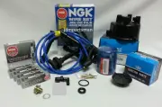 Cap-Rotor-NGK Wires-Spark Plug-PCV- Kit Honda 1996-2000 Civic EK EX 1.6L