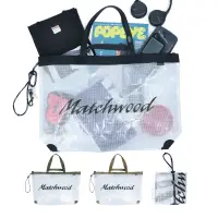 在飛比找蝦皮商城優惠-【Matchwood】Mesh Tote Bag 兩用手提肩