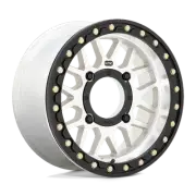 15x7 KMC Powersports KS235 Grenade BEADLOCK Machined Wheel 4x110 (10mm)