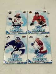 2021-22 Upper Deck Ice Hockey Frozen In Ice Lot (4) Connor McDavid Unripped