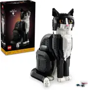 LEGO Ideas Tuxedo Cat - Building Sets for Adults Ages 18+ - DIY Crafts Kit for H