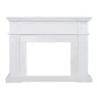 Hudson Electric Fireplace Heater White Mantel
