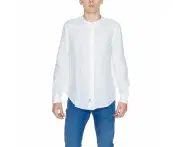 Blauer White Linen Shirt