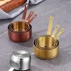 with Handle Sauce Dipping Bowl Non-rust Mini Sauce Pan Sauce Cup Salad