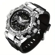 SANDA Men's Sport Digital Watches Multifunctional Luminous Wrist Watch Waterproof Shockproof Alarm Clock Men Watch