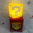 Super Mario Question Block LED Night Light with Sound USB Rechargeable Lamp AU