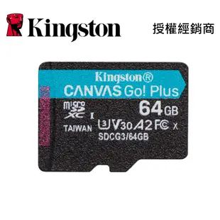 金士頓 小卡 64G 128G 256G 512G MicroSD TF C10 U3 A2 V30 SDCG3