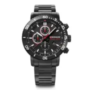 Wenger Roadster Chrono Black Dial Stainless Steel Watch 01.1843.110