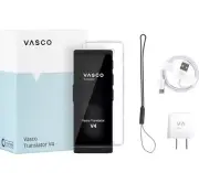 Vasco V4 Language Translator Device | Free Lifetime Internet- Bundle Case