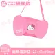 【享夢城堡】居家汽車面紙盒掛袋(HELLO KITTY 蝴蝶結-粉)