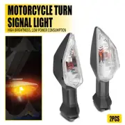 2x Front Turn Signals Lights For KAWASAKI NINJA 250 300 400 650 1000 Ninja ZX6R