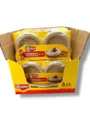LOT OF 9 Ready Crust Mini Graham Cracker Pie Crusts 6ct/ea (54 Total)