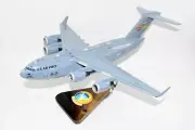 729th Airlift Squadron (March) C-17 Model, 1/116th Scale, Mahogany, Cargo