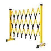 Expandable Safety Barrier Trellis Expanding Retractable Warehouse Crowd Plastic.