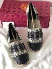Tory Burch Color Block Flat Espadrille Size 9