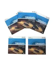 D'Addario Guitar Strings 5-Packs EJ35 12-String Silk & Steel Folk 11-47