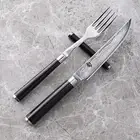 KAI Shun DM0907 Steak knife and fork set, made in Japan, Luxury DM0907 New
