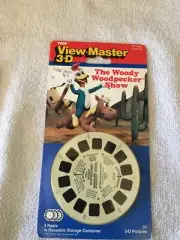 Tyco View-Master 3-D The Woody Woodpecker Show 3 Reels 1990