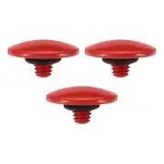 Camera Shutter Button 3pcs Shutter Release Button Convex, Red