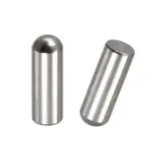10x30mm Dowel Pins, 2pcs Round Head Flat Chamfered End Dowel Pin