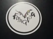 FLYING DOG 4" Circle raging bitch snake STICKER decal craft beer brewing brewery
