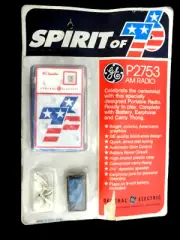 VINTAGE SEALED GE SPIRIT OF 76 TRANSISTOR AM RADIO P2753