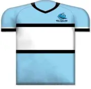 Cronulla Sharks NRL Jersey Cushion