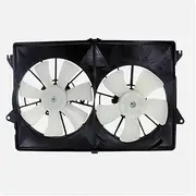 liwei Store Electric Cooling Radiator Fan Assembly Compatible with Chrysler Pacifica 2004-2008 5102428AA 5102429AA 5102431AA